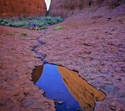 Kata Tjuta uolos Australijoje 