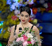 Georgina Rodriguez Sanremo muzikos festivalyje