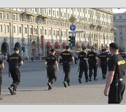 Protesto Baltarusijoje akimirka