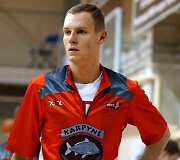 Raseinių &bdquo;Rasų&ldquo; puolėjas Karolis Gu&scaron;čikas