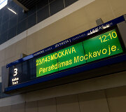 Susisiekimo ministras keliauja į Var&scaron;uvą traukiniu