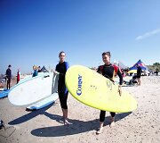 Preiloje vyksta nemokama banglenčių sporto stovykla &bdquo;Surf Camp&ldquo;
