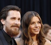Christianas Bale'as su žmona Sandra Blazic