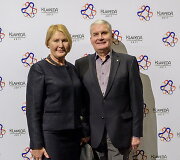 Roma Žakaitienė ir Viktoras Žakaitis 