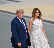 Donaldas Trumpas ir Melania Trump