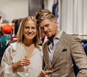 MAY Agency vadovė Rita Paškevičienė ir Loro Piana atstovas Filippo Orefice