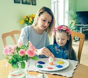 Viktorija Mauručaitė su dukra Angela