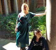 Su Evelina prisitaikome prie kontekstų Berlyne
