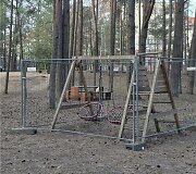 Vaikų žaidimų aik&scaron;telė prie Bukčių mi&scaron;ko