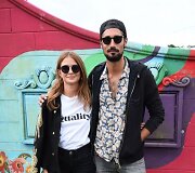 Britų aktorė Millie Mackintosh ir TV žvaigždė Hugo Tayloras