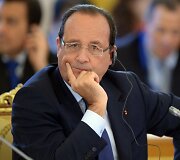 Prancūzijos prezidentas Francois Hollande'as