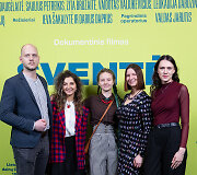 Dokumentinio filmo &bdquo;&Scaron;ventė&ldquo; premjera