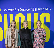 Giedrės Žickytės filmo &bdquo;&Scaron;uolis&ldquo; premjeros svečiai