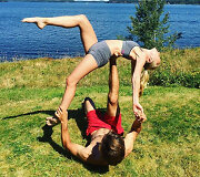 Mantas Armalis ir Stina Rosengren 