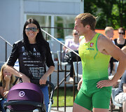 Mindaugas Gri&scaron;konis, Diana Lobačevskė ir dukra