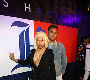 Nicki Minaj ir Lewisas Hamiltonas