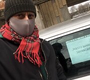 Vilnietis Ugnius Liogė savanoriauja &bdquo;Maisto banke&ldquo;