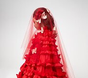 &bdquo;Giambattista Valli&ldquo; 2021 m. pavasario ir vasaros auk&scaron;tosios mados kolekcijos modelis