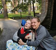 Lilija Lopetaitė su dukra