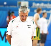 Lietuvos krep&scaron;inio rinktinės treneris Jonas Kazlauskas