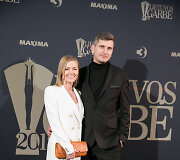 Agnė Grudytė su vyru Sauliumi Sėjunu