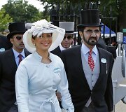 &Scaron;eichas Mohammedas bin Rashidas al Maktoumas su princese Haya