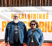 Filmo &bdquo;Pokalbininkė ir Profesorius&ldquo; premjeros svečiai