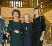 Nerija Kasparas, buvusi Airijos ambasadorė Lietuvoje Filomena Murnaghan ir Rima Ingstad