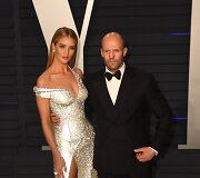Rosie Huntington-Whiteley ir Jasonas Stathamas
