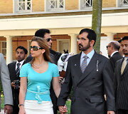 &Scaron;eichas Mohammedas bin Rashidas al Maktoumas su princese Haya