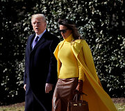 Donaldas Trumpas ir Melania Trump