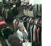 Vaizdo kameros užfiksavo telefono vagystę