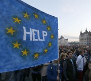 Vengrijoje surengtas didelis protestas dėl Soroso universiteto įstatymo