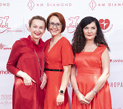 Renginio &bdquo;Raudona suknelė&ldquo; akimirka