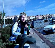 Autorė Sardinijoje