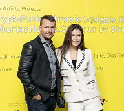 Meno fondo &bdquo;Lewben Art Foundation&ldquo; meno ekspozicijos &bdquo;How Soon is Tomorrow. Collecting NFTs&ldquo; pristatymas.