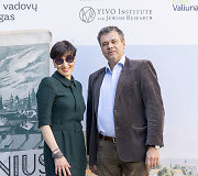 Parodos &bdquo;Vilnius amžinai. Dailės kūrinių ir vadovų po miestą dialogas&ldquo; svečiai