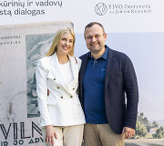 Parodos &bdquo;Vilnius amžinai. Dailės kūrinių ir vadovų po miestą dialogas&ldquo; svečiai