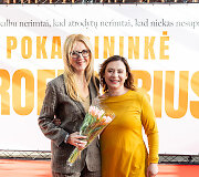 Filmo &bdquo;Pokalbininkė ir Profesorius&ldquo; premjeros svečiai