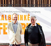 Filmo &bdquo;Pokalbininkė ir Profesorius&ldquo; premjeros svečiai