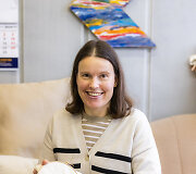 Rūta Latvinytė socialinėse dirbtuvėse kasdienėje veikloje