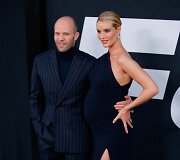 Jasonas Stathamas ir RosieHuntington-Whiteley