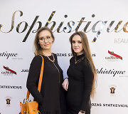 Grožio salono &bdquo;Sophistique&ldquo; atidarymo akimirka