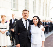 Klaipėdos meras Arvydas Vaitkus su žmona Ilona