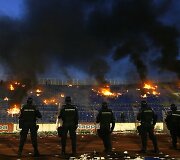 Policininkai ramina &bdquo;Red Star&ldquo; gerbėjus.