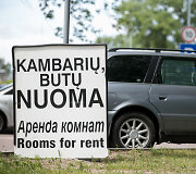 Būsto nuomotojai svečių laukia vos įvažiavus į Palangą