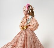 &bdquo;Giambattista Valli&ldquo; 2021 m. pavasario ir vasaros auk&scaron;tosios mados kolekcijos modelis