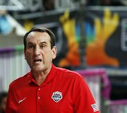 JAV rinktinės treneris  Mike'as Krzyzewsky
