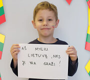 Vaikai paai&scaron;kino, kodėl myli Lietuvą