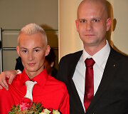 Mindaugas Gocht su vyru Wolfgangu